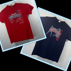 Bundle Of 2 Boston Red Sox Medium T-Shirts